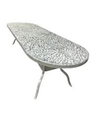 Oval masa en büyük kuğu 271cm x90 cm