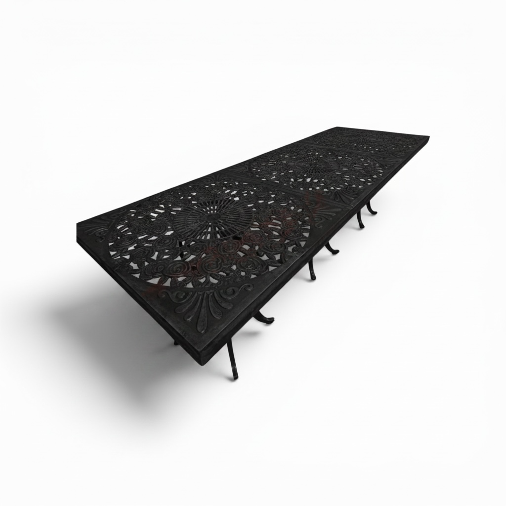 Döküm masa 236x78 cm