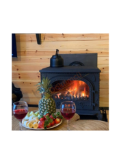 Döküm soba arkadan çıkışlı-arka çıkışlı soba