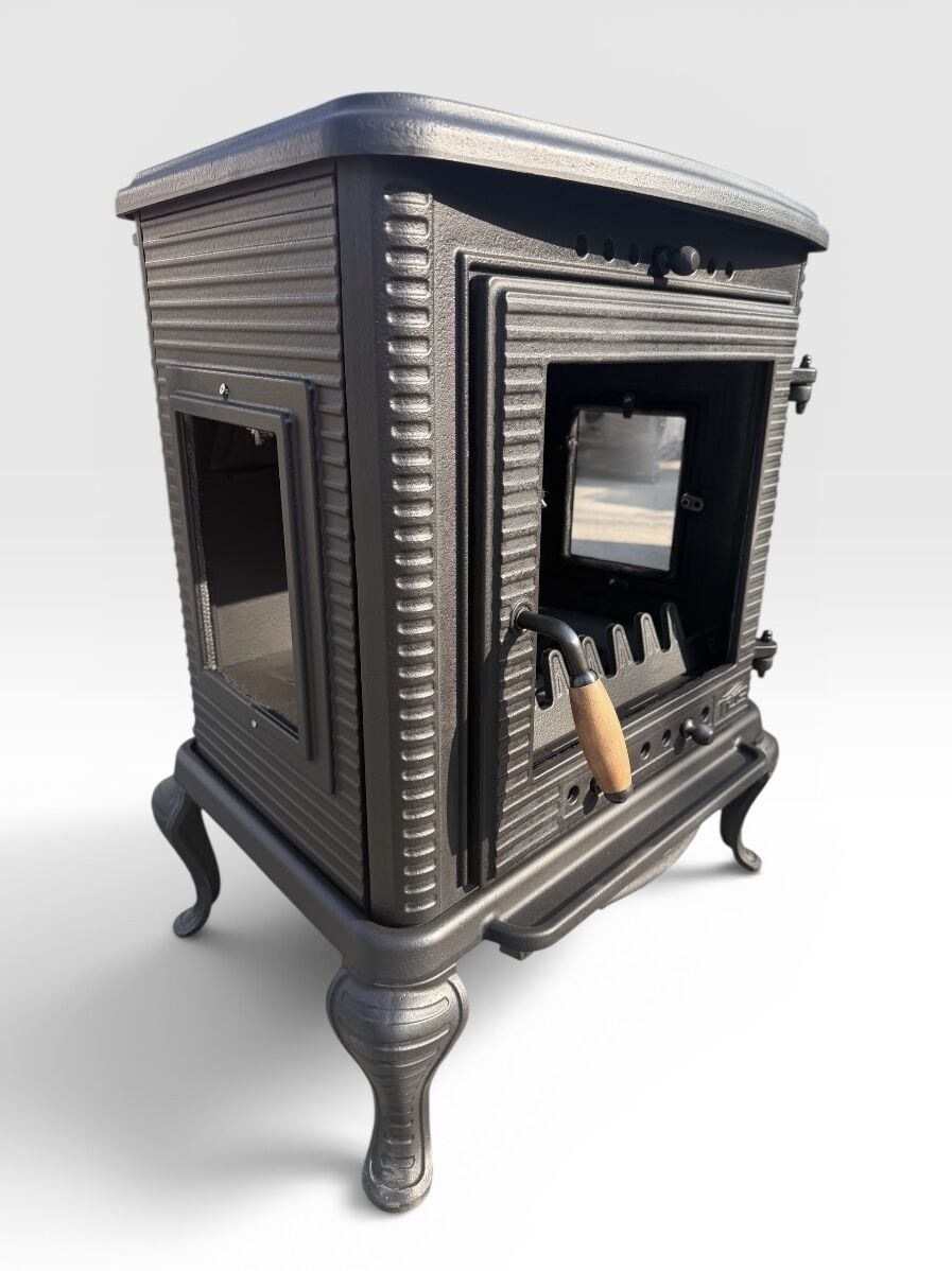 Döküm soba arkadan çıkışlı-arka çıkışlı soba