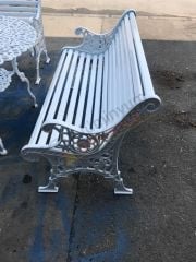 Döküm bank uzun sedir