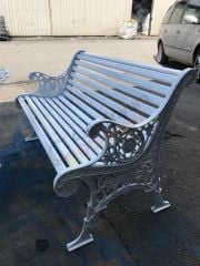 Döküm bank uzun sedir