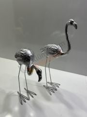 Döküm flamingo -flamingo heykel