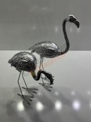 Döküm flamingo -flamingo heykel