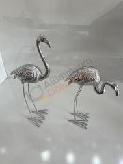 Döküm flamingo -flamingo heykel