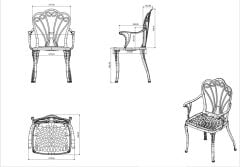 DÖKÜM PLASTİK SANDALYE-KUĞU PLASTİK