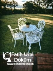 Plastik döküm masa sandalye takım