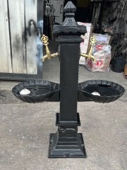 Döküm Çeşme çift lavobalı