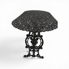 Oval Kuğu masa küçük 118 cm  58 cm