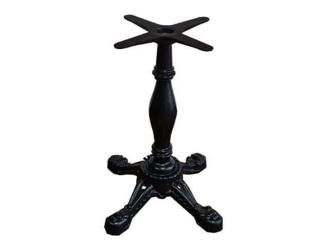 Döküm masa ayak ortası döküm-eko işlemeli cafe masa ayak