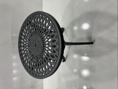Plastik döküm masa yuvarlak 60 çap