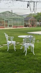 Döküm Sandalye masa favori takım(Kollu)