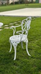 Döküm Sandalye masa favori takım(Kollu)