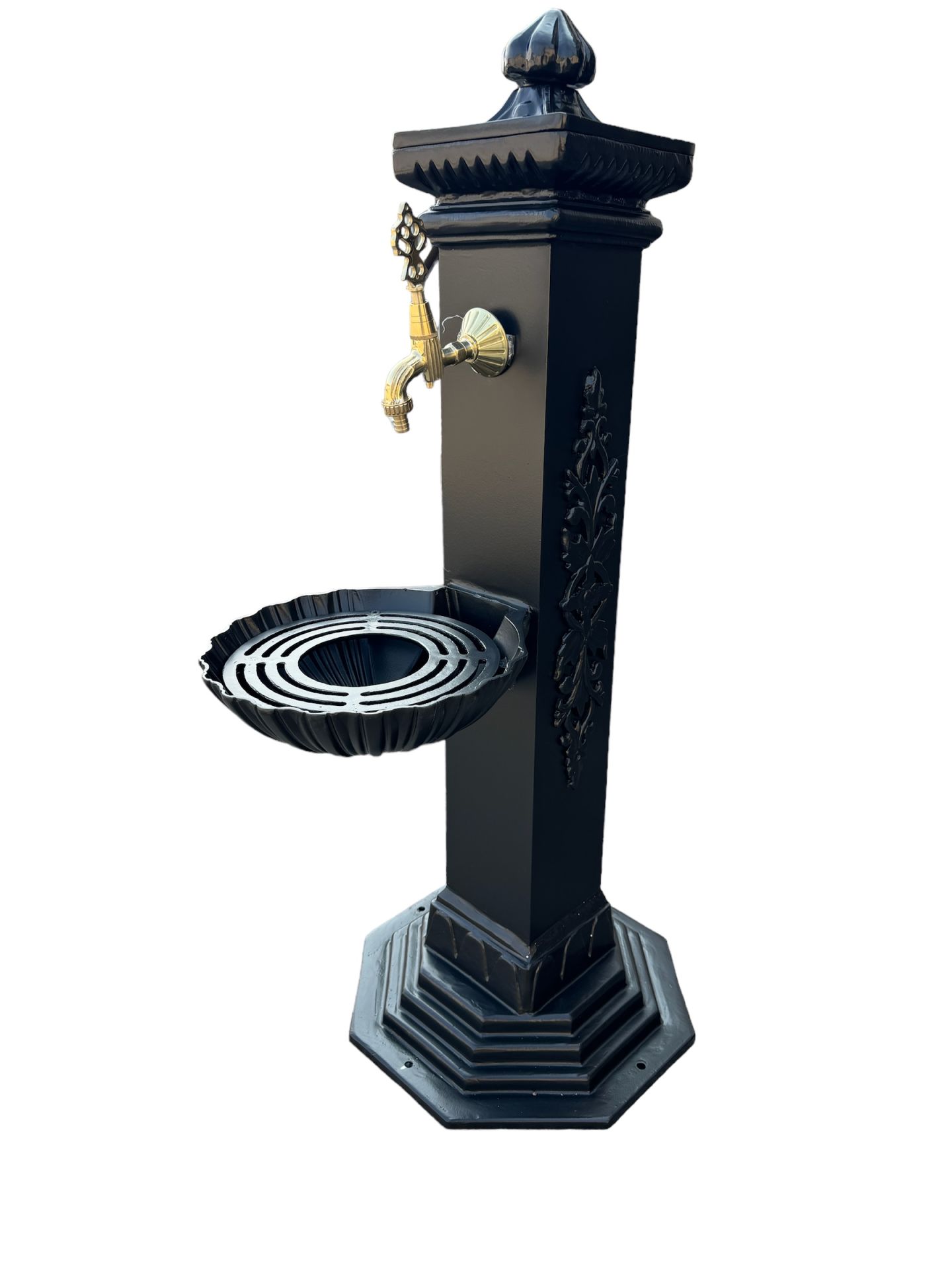 Bahçe Çeşmesi-lüx kare geniş büyük model