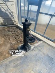 Bahçe Çeşmesi-lüx kare geniş büyük model