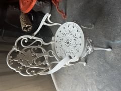 DÖKÜM SANDALYE PLASTİK -GÜLLÜ KOLLU SANDALYE PLASTİK