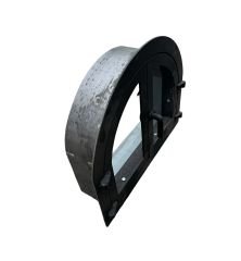 Pizza kapak camlı-arka saçlı model döküm kapak