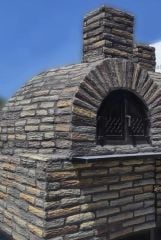 Taş Fırın Pizza Kapak-Barbekü kapak-fırın kapakları büyük arka saçlı