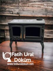 Döküm kuzine soba yeni yatay