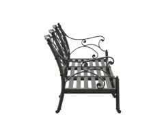 Döküm plastik koltuk sandalye üçlü