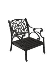 Döküm alüminyum koltuk sandalye tekli