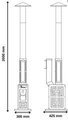 Pelet soba Pro model