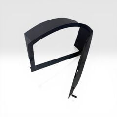 Pizza kapak-şömine kapak arka saçlı eko model