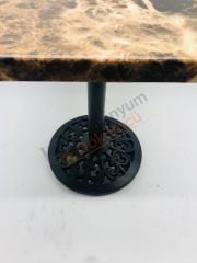 DÖKÜM FİGÜRLÜ MASA AYAK-GÜLLÜ İŞLEMELİ AYAK