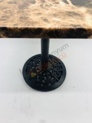 DÖKÜM FİGÜRLÜ MASA AYAK-GÜLLÜ İŞLEMELİ AYAK