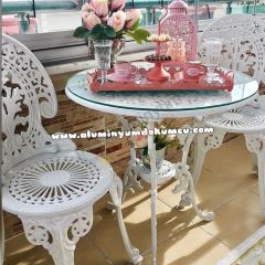 Döküm Osmanlı 1 masa 2sandalye