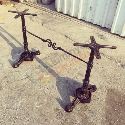 İKİLİ DÖKÜM AYAK-İNCE AYAK ORTA SÜSLÜ