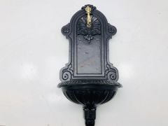 Döküm çeşme duvar çeşme düz aynalı
