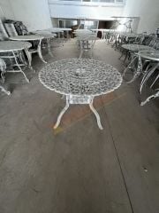 Döküm masa kuğu doksan cm