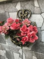 DÖKÜM YARIM İŞLEMELİ SAKSI