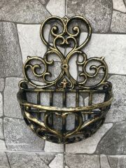 DÖKÜM YARIM İŞLEMELİ SAKSI