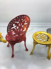 Efek küçük sandalye tabure