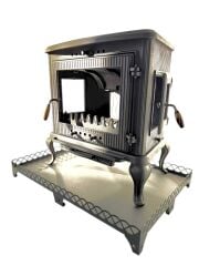 Döküm şömine soba oval kapak