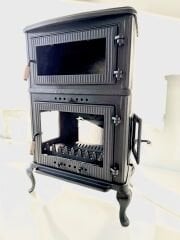 Kare plazma kuzine soba ve odunluk