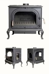 DÖKÜM ŞÖMİNE SOBA-2-YAN CAMLI