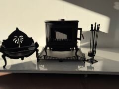 Döküm şömine soba takım