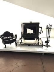 Döküm şömine soba takım