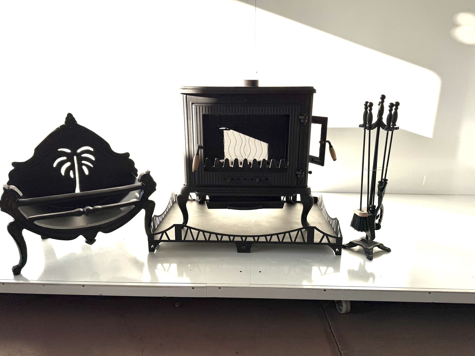 Döküm şömine soba takım