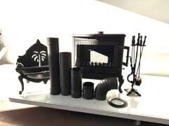 DÖKÜM ŞÖMİNE SOBA-2-YANDAN CAMLI