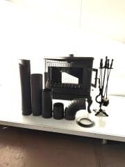 DÖKÜM ŞÖMİNE SOBA-2-YANDAN CAMLI