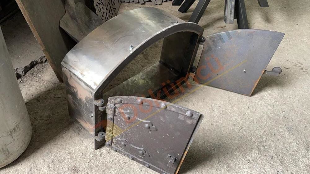 Pizza kapak şömine kapak barbekü kapak