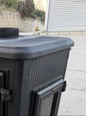 Döküm plazma yandan kapak soba