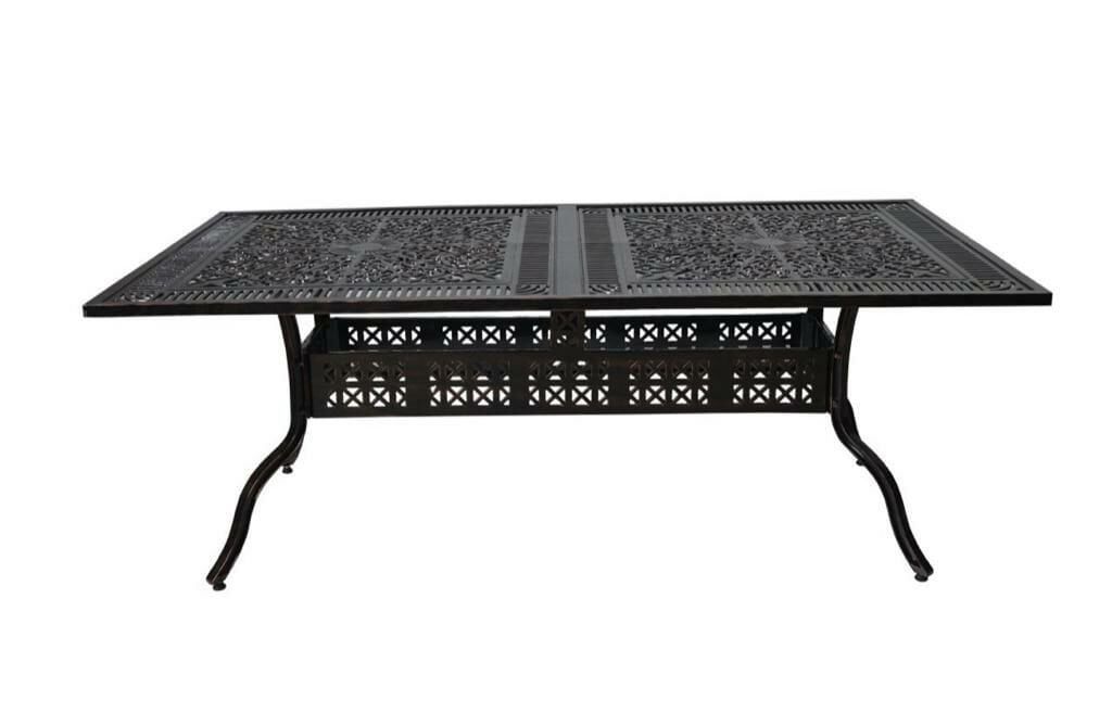 Döküm masa dikdörgen 185x97 cm