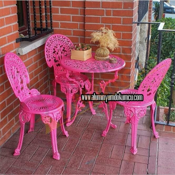 Osmanlı döküm sandalye takımlar