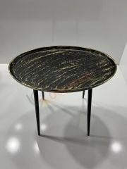 Döküm orta sehpa oval