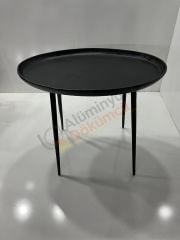 Döküm orta sehpa oval